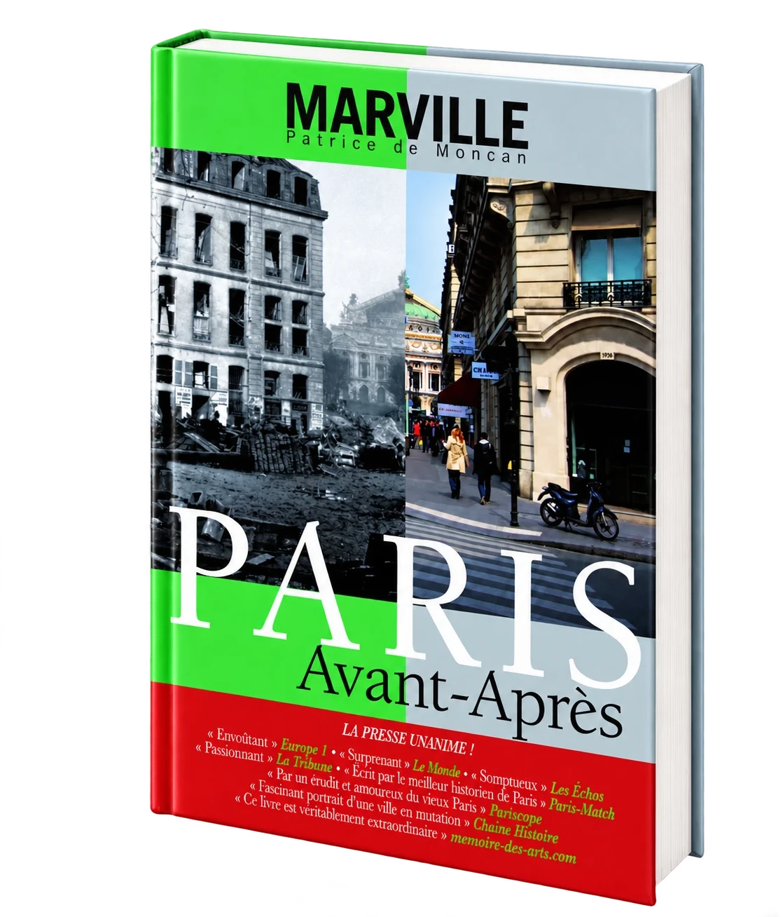 Paris avant-après Haussmann