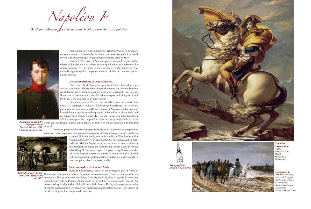 Double page Napoléon Ier